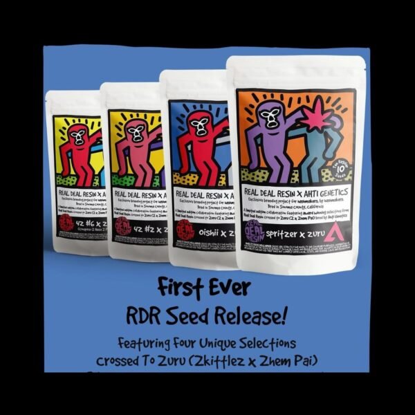 4Z #2 X Zuru – Real Deal Resin X Ahti Genetics regular seeds pack